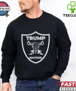Trump Nation Las Vegas Raiders logo shirt
