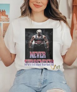 Trump Never Surrender Mugshot Shirt