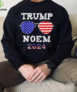 Trump Noem 2024 American flag shirt