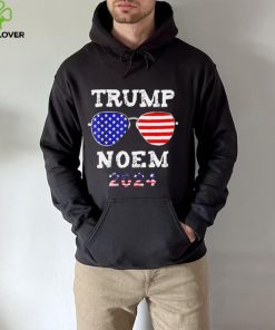 Trump Noem 2024 American flag hoodie, sweater, longsleeve, shirt v-neck, t-shirt