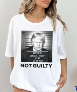 Trump Not Guilty T Shirt 1 Trump Not Guilty T Shirt