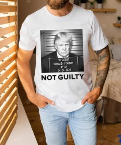 Trump Not Guilty T Shirt 2 Trump Not Guilty T Shirt