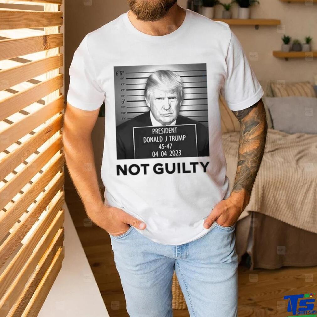 Trump Not Guilty T Shirt Trump Not Guilty T Shirt
