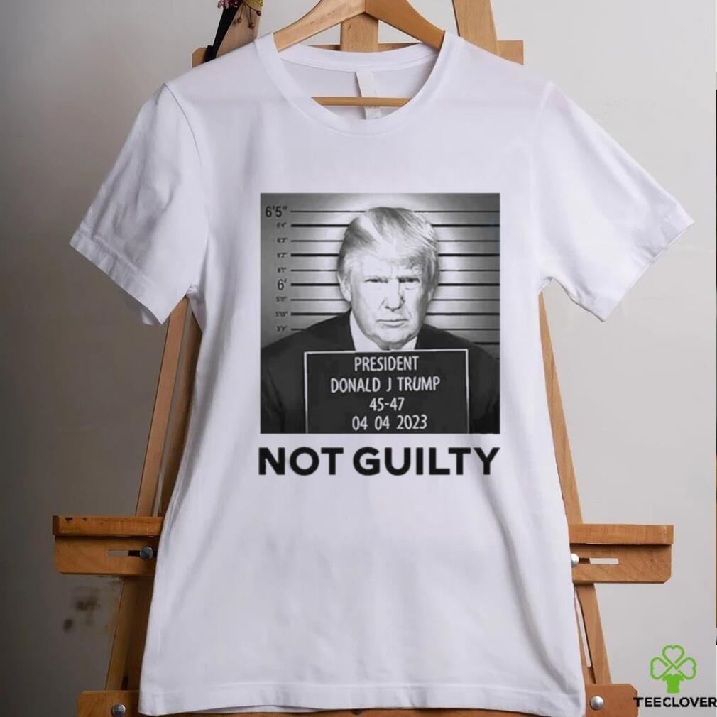 Trump Not Guilty T Shirt Trump Not Guilty T Shirt