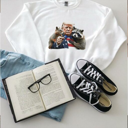 Trump Peanut Squirrel Raccoon Shirt