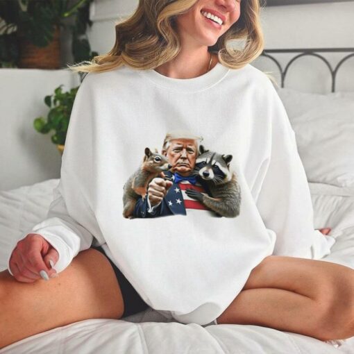 Trump Peanut Squirrel Raccoon Shirt
