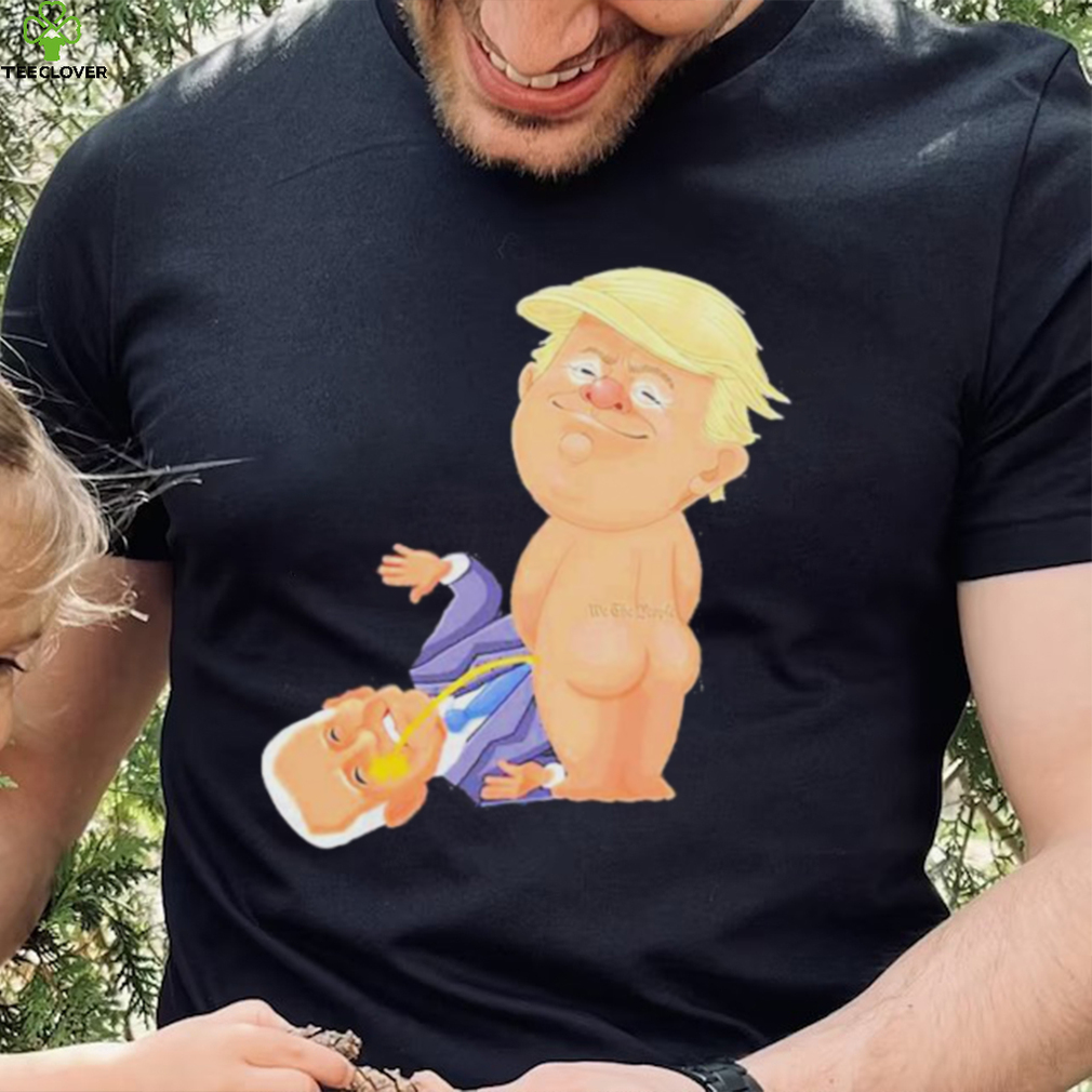 Trump Piss On Biden Fuck Joe Biden Shirt Trump Piss On Biden Fuck Joe Biden Shirt