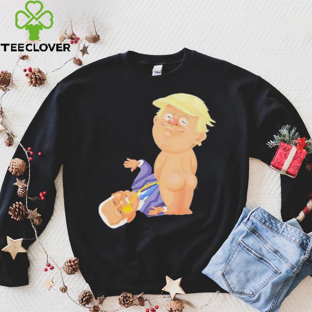 Trump Piss On Biden Fuck Joe Biden Shirt Trump Piss On Biden Fuck Joe Biden Shirt