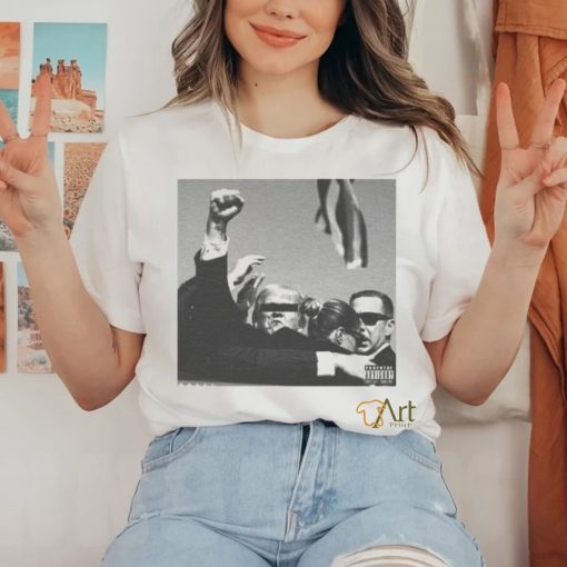 Trump President Shooting Parental Advisory T Shirts