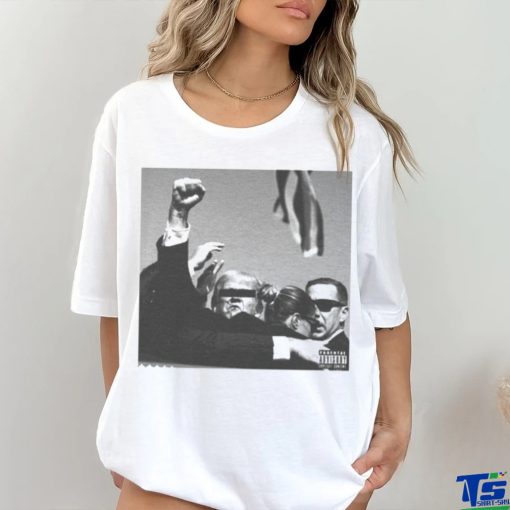Trump President Shooting Parental Advisory T Shirts