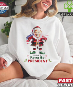 Trump Santa’s favorite President shirt