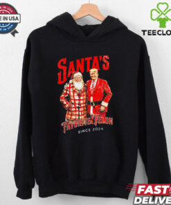 Trump Santa’s favorite felon Christmas since 2024 shirt