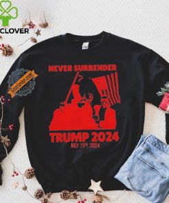 Trump Shooting 2024 Never Surrender Shirt