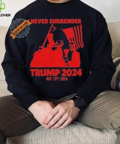 Trump Shooting 2024 Never Surrender Shirt