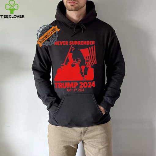 Trump Shooting 2024 Never Surrender Shirt