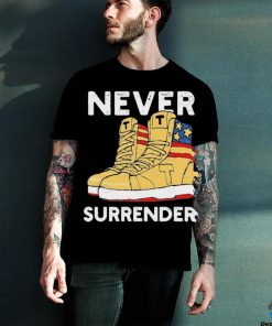 Trump Sneakers Never Surrender Pro Trump Sneakers Shirt