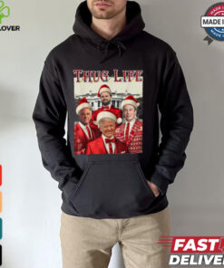 Trump Squad Thug Life Vance Kennedy Elon Santa Christmas T Shirts