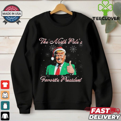 Trump The North Pole’s Favorite President Christmas T shirts