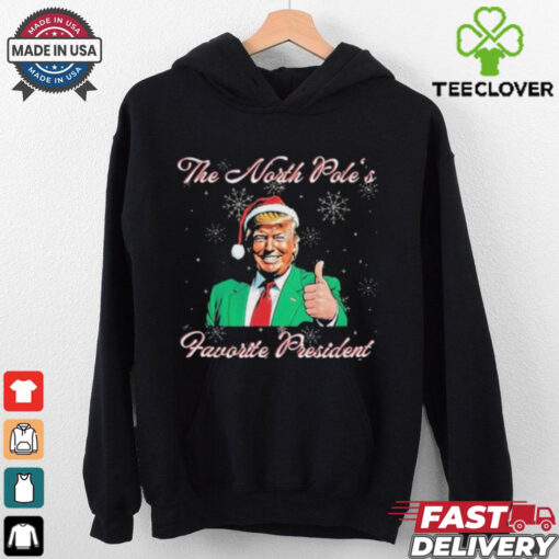 Trump The North Pole’s Favorite President Christmas T shirts