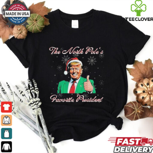 Trump The North Pole’s Favorite President Christmas T shirts