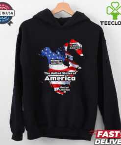 Trump The United States Of American Flag Canada Greenland Gulf Map T Shirts