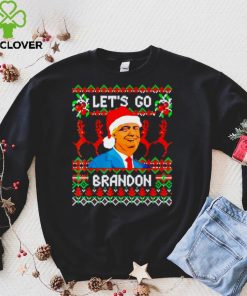Trump Ugly Christmas Lets Go Brandon shirt