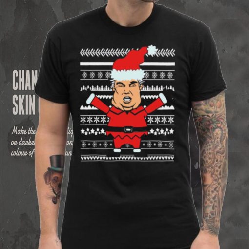 Trump Ugly Christmas Shirt Funny Political Santa Trump Shirt