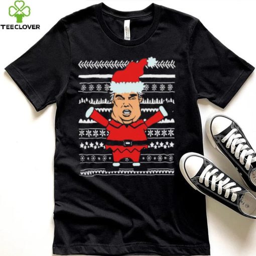 Trump Ugly Christmas Shirt Funny Political Santa Trump Shirt