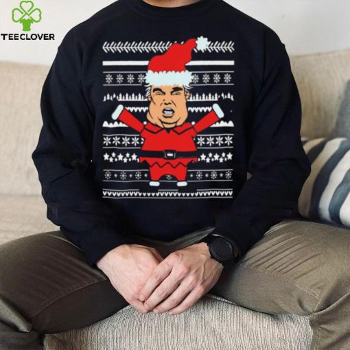 Trump Ugly Christmas Shirt Funny Political Santa Trump Shirt