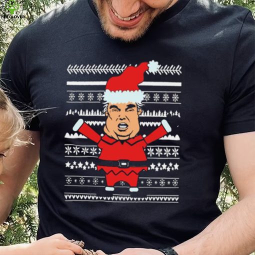 Trump Ugly Christmas Shirt Funny Political Santa Trump Shirt