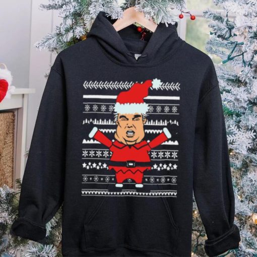 Trump Ugly Christmas Shirt Funny Political Santa Trump Shirt