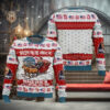 Bigfoot Ugly Christmas Christmas Tree Sweater