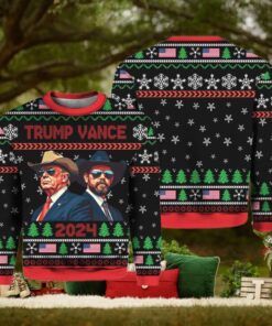 Trump Vance 2024 Election Ugly Christmas Sweater