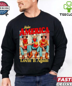 Trump Vance Elon fries make America lovin’ it again shirt