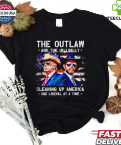 Trump Vance the outlaw and the hillbilly cleaning up America shirt