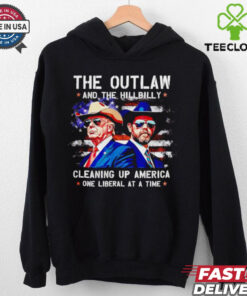 Trump Vance the outlaw and the hillbilly cleaning up America shirt