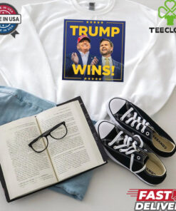 Trump Vance wins presidential election shirt