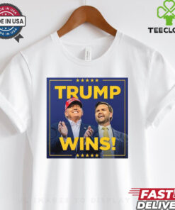 Trump Vance wins presidential election shirt