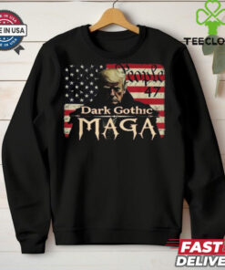 Trump We The People Dark Gothic MAGA For President Vote 45 47 T Shirt