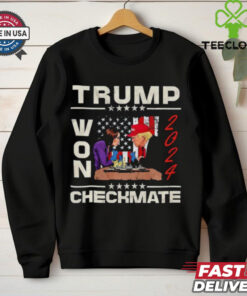 Trump Won 2024 Checkmate Kamala America Trump 2024 T Shirt