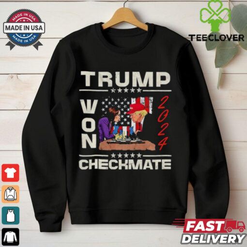 Trump Won 2024 Checkmate Kamala America Trump 2024 T Shirt