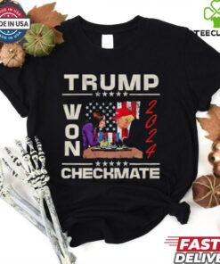 Trump Won 2024 Checkmate Kamala America Trump 2024 T Shirt