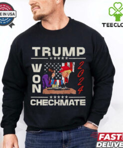 Trump Won 2024 Checkmate Kamala America Trump 2024 T Shirt
