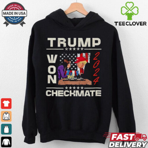 Trump Won 2024 Checkmate Kamala America Trump 2024 T Shirt