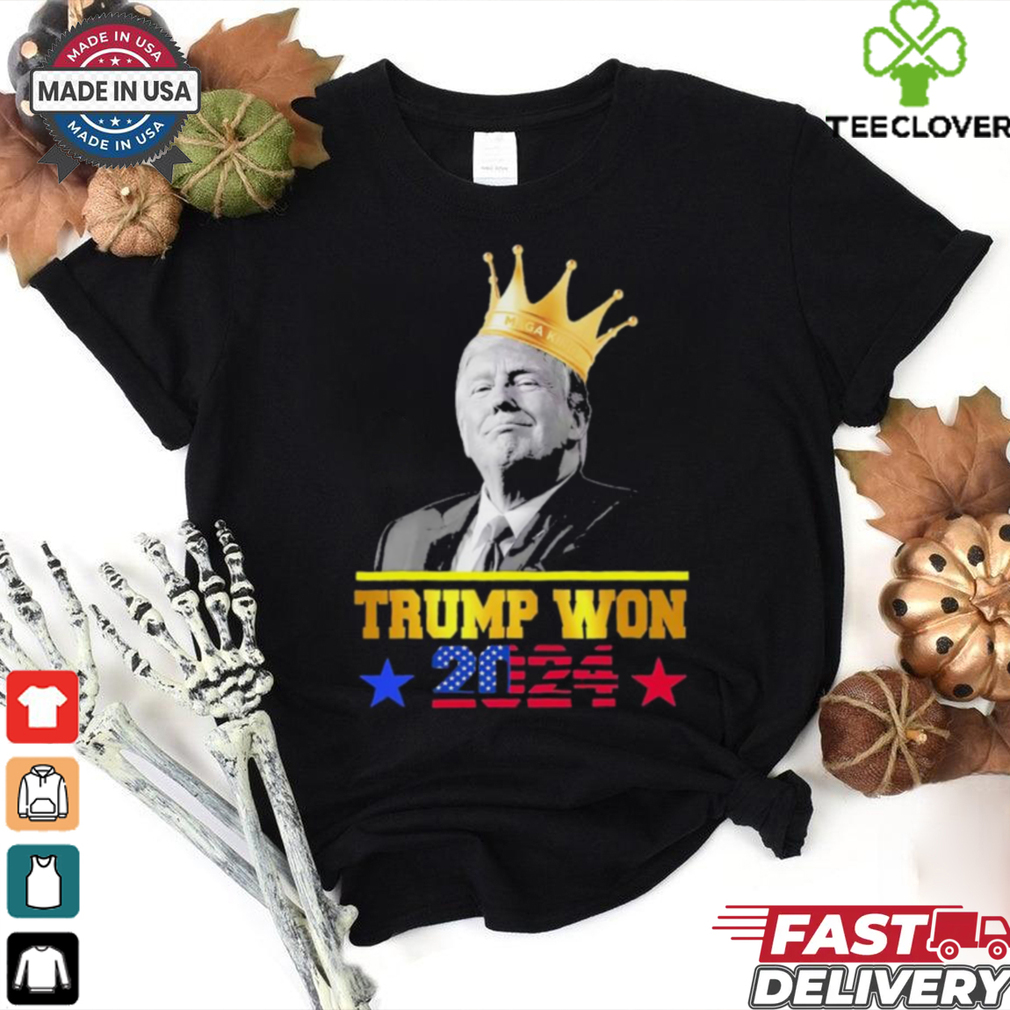 Trump Won 2024 President 47th Of White House Donald Trump 2024 Victory T Shirt Trump Won 2024 President 47th Of White House Donald Trump 2024 Victory T Shirt