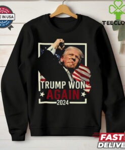 Trump Won Again 2024 T shirt