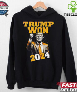 Trump Won Shirt, Trump T Shirt, 47th President Of The United States Trump Shirt