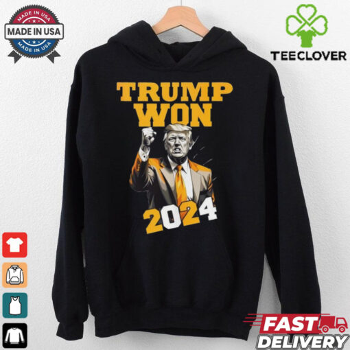 Trump Won Shirt, Trump T Shirt, 47th President Of The United States Trump Shirt