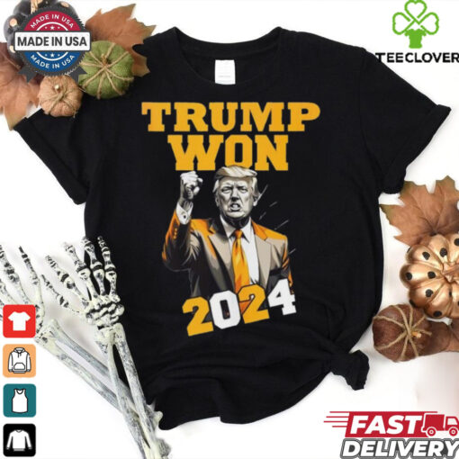 Trump Won Shirt, Trump T Shirt, 47th President Of The United States Trump Shirt
