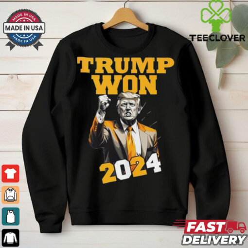 Trump Won Shirt, Trump T Shirt, 47th President Of The United States Trump Shirt